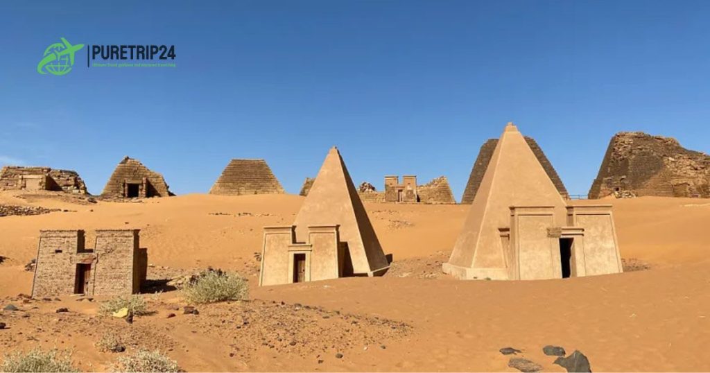 Meroe Pyramids West Sudan Article, tour, and guide crazy trip at PureTrip24com