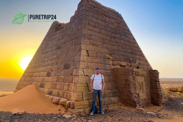 Meroe Pyramids West Sudan Article, tour, and guide crazy trip at PureTrip24com